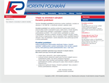 Tablet Screenshot of korektnipodnikani.cz